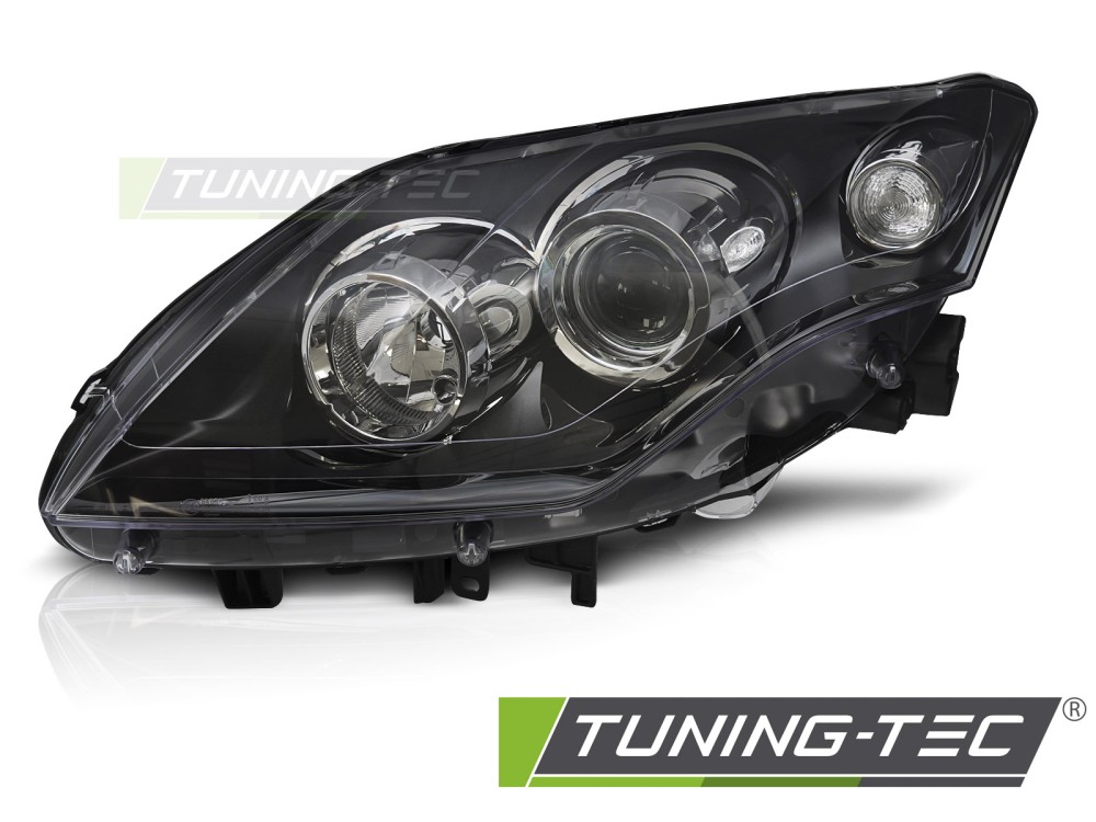 HEADLIGHT BLACK LEFT SIDE TYC fits RENAULT LAGUNA III 07-11