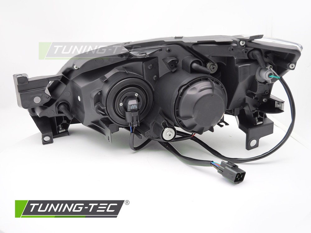 HEADLIGHTS TUBE LIGHT BLACK fits SUBARU WRX 08-14 – Obrázok 4
