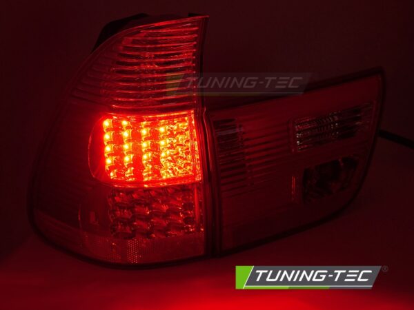 LED TAIL LIGHTS SMOKE fits BMW X5 E53 09.99-10.03 – Obrázok 2