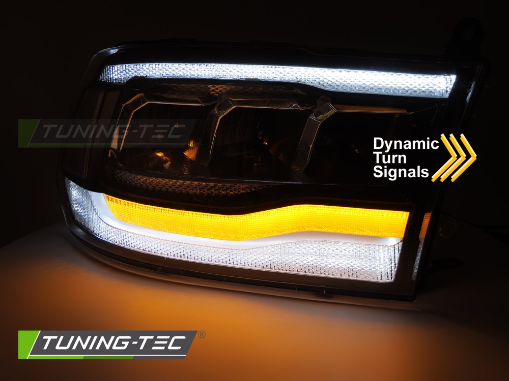 LED HEADLIGHTS DRL fits DODGE RAM 09-18 – Obrázok 3