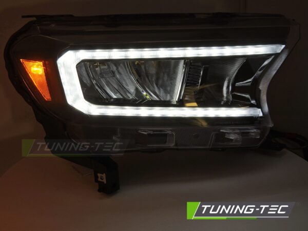 LED HEADLIGHTS BLACK fits FORD RANGER V 16-22 – Obrázok 2