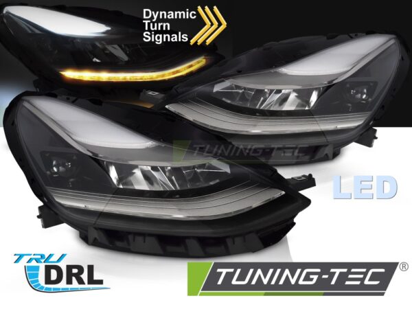 LED HEADLIGHTS fits TESLA MODEL 3 17-23