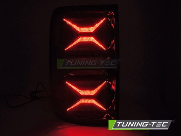 LED TAIL LIGHTS SMOKE fits VW AMAROK 09-22 – Obrázok 2