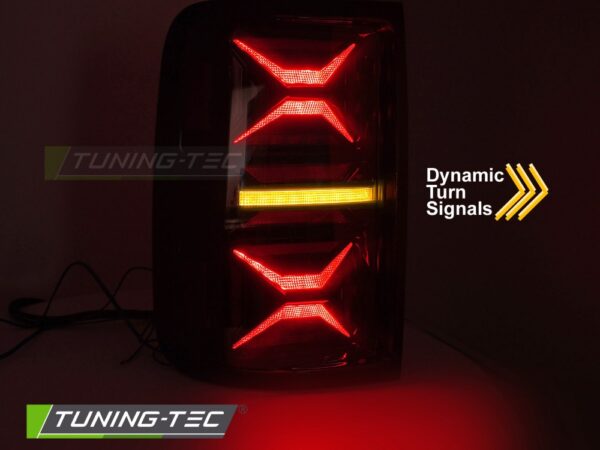 LED TAIL LIGHTS SMOKE fits VW AMAROK 09-22 – Obrázok 4