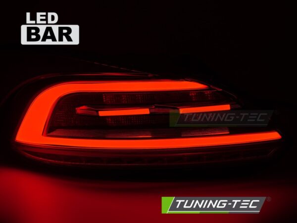 LED BAR TAIL LIGHTSSMOKE fits VW SCIROCCO III 08-14 – Obrázok 2