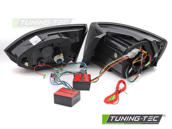 LED BAR TAIL LIGHTS SMOKE fits VW JETTA VI 11-14 – Obrázok 4