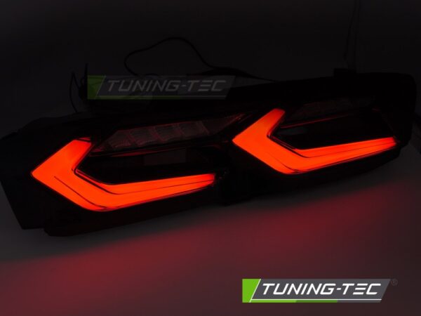 LED TAILIGHTS SMOKE BLACK fits CHEVROLET CAMARO 19-23 – Obrázok 3