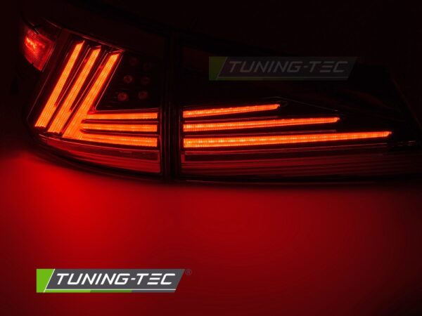LED TAIL LIGHTS RED LED SQL fits LEXUS IS II 06-13 – Obrázok 2