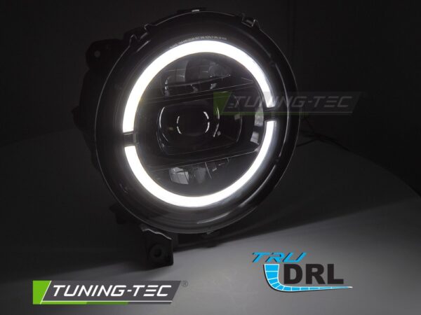 LED HEADLIGHTS DRL fits JEEP WRANGLER JL18-23 – Obrázok 2