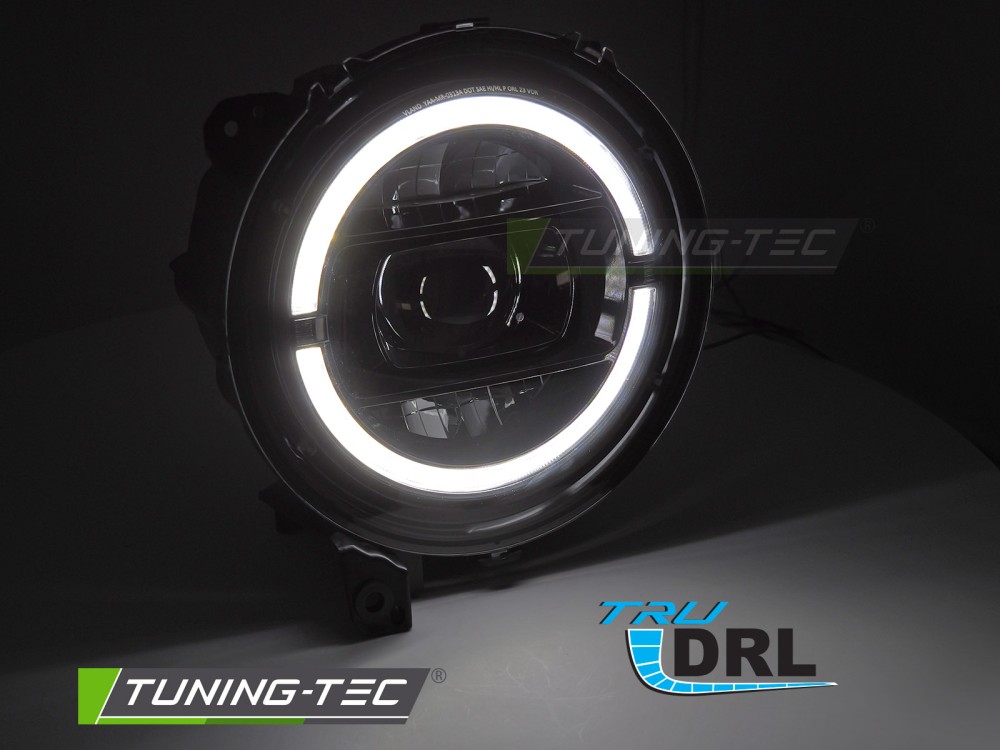 LED HEADLIGHTS DRL fits JEEP WRANGLER JL18-23 – Obrázok 2