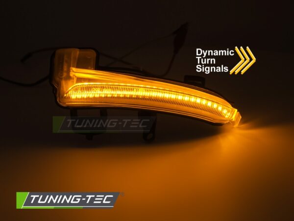 SIDE DIRECTION IN THE MIRROR WHITE LED SEQ fits SKODA SUPERB III 15-18 – Obrázok 2