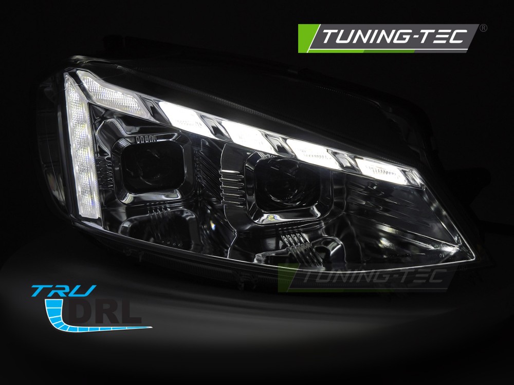 HEADLIGHTS LIGHT SEQ CHROME fits VW GOLF 7 17-19 – Obrázok 2