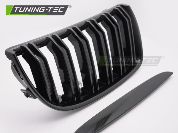 GRILLE SPORT GLOSSY BLACK fits BMW E90 E91 05-08 – Obrázok 4