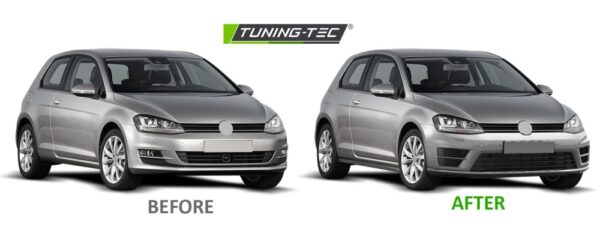 FRONT BUMPER SPORT PDC fits VW GOLF 7 13-17 – Obrázok 3