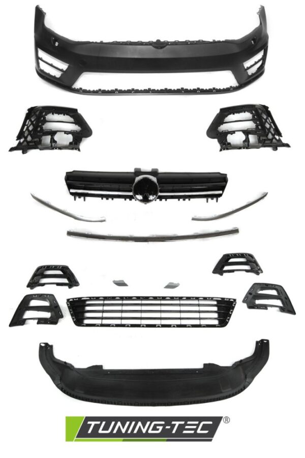 FRONT BUMPER SPORT PDC fits VW GOLF 7 13-17 – Obrázok 4