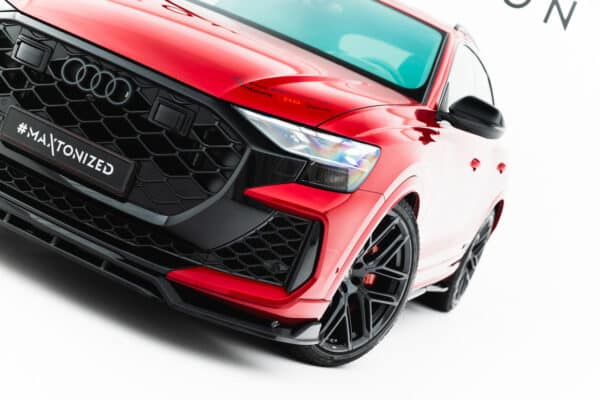 MAXTON DESIGN - Spojler pod predný nárazník, Audi RSQ8 Mk1 Facelift, Čierny lesk – Obrázok 5