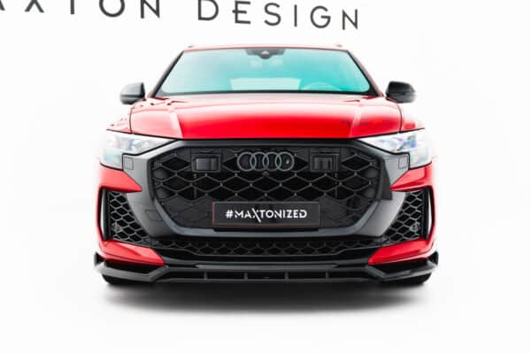 MAXTON DESIGN - Spojler pod predný nárazník, Audi RSQ8 Mk1 Facelift, Čierny lesk – Obrázok 4