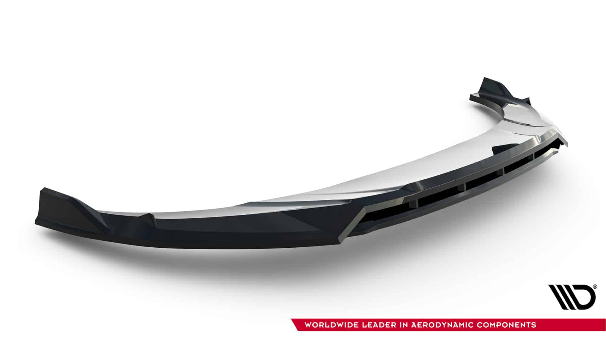 MAXTON DESIGN - Spojler pod predný nárazník, Audi RSQ8 Mk1 Facelift, Čierny lesk – Obrázok 3