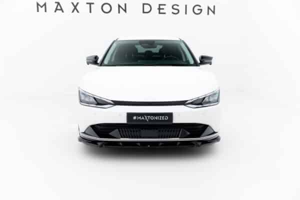 MAXTON DESIGN - Spojler pod predný nárazník, Kia EV6 Mk1, Čierny lesk – Obrázok 2