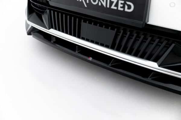 MAXTON DESIGN - Spojler pod predný nárazník, Kia EV6 Mk1, Čierny lesk – Obrázok 6