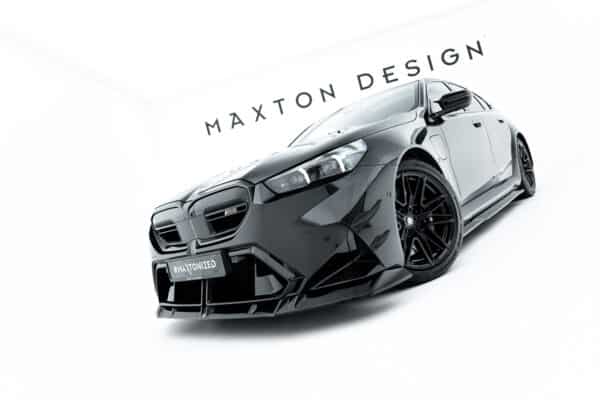 MAXTON DESIGN - Spojler pod predný nárazník V.1, vhodné pre BMW M5 Sedan / Touring G90, Čierny lesk – Obrázok 3