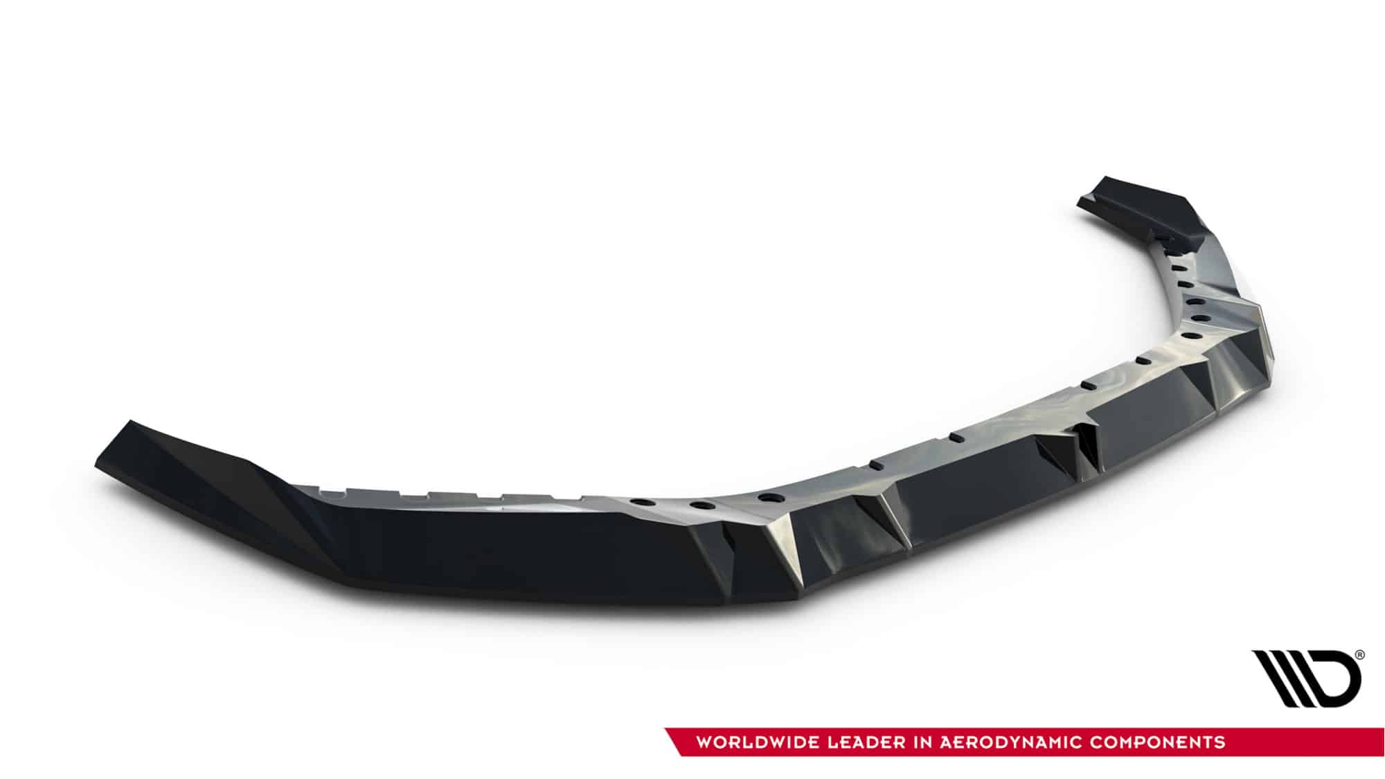 MAXTON DESIGN - Spojler pod predný nárazník V.1, vhodné pre BMW M5 Sedan / Touring G90, Čierny lesk – Obrázok 5