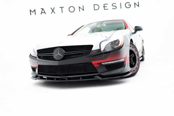 MAXTON DESIGN - Spojler pod predný nárazník V.1, Mercedes-Benz SL 63 AMG R231, Čierny lesk – Obrázok 5