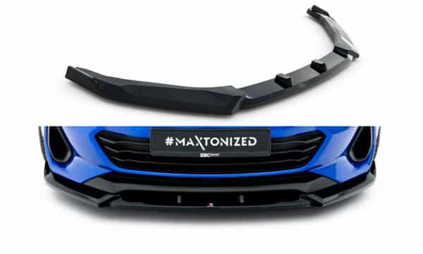 MAXTON DESIGN - Spojler pod predný nárazník V.1 Subaru BRZ Mk2, Čierny lesk