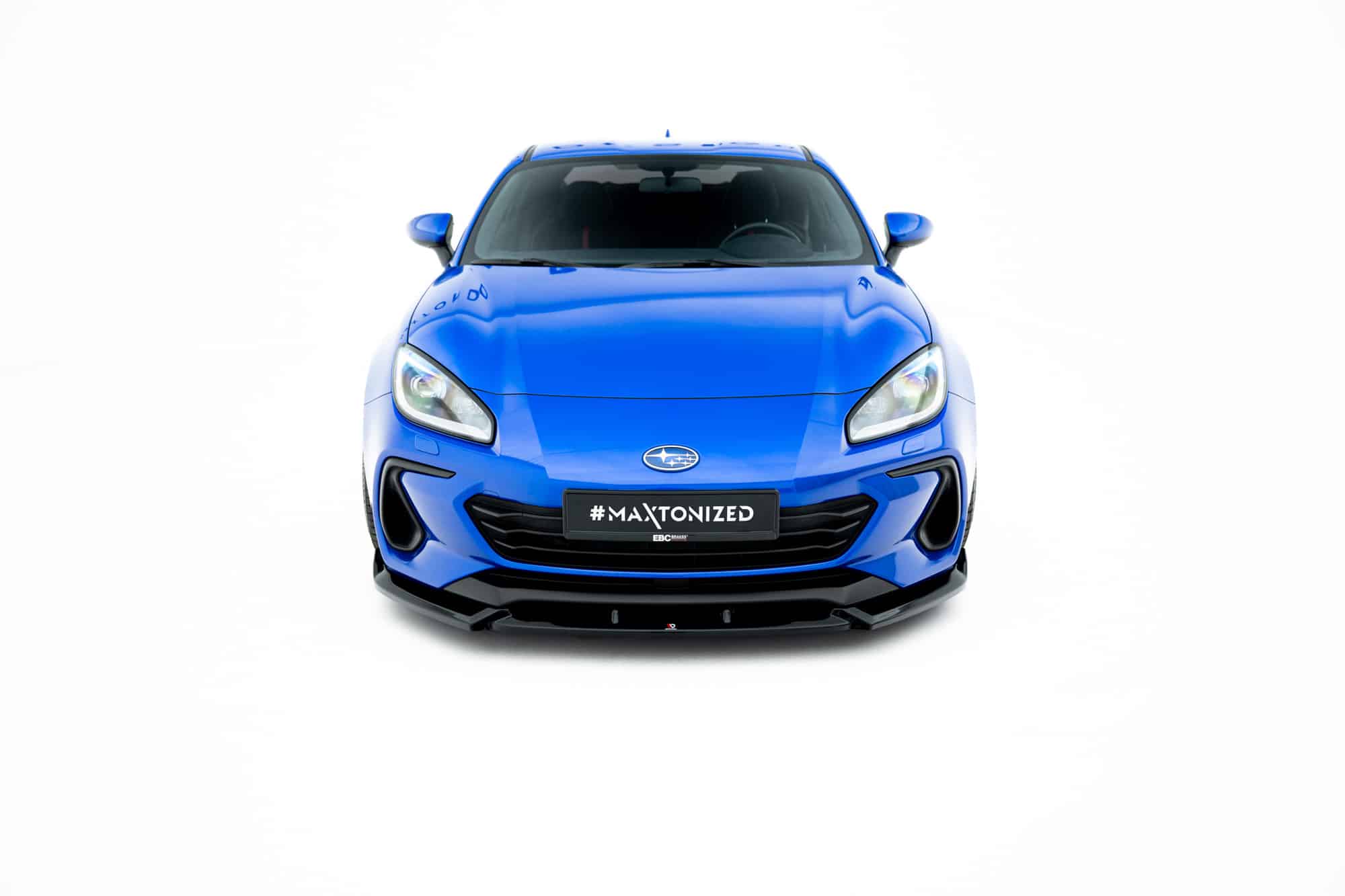 MAXTON DESIGN - Spojler pod predný nárazník V.1 Subaru BRZ Mk2, Čierny lesk – Obrázok 2
