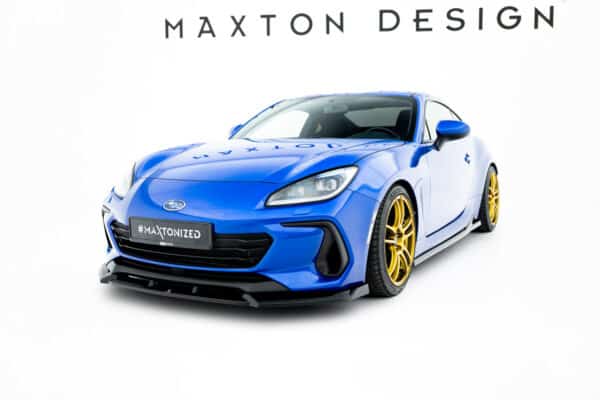 MAXTON DESIGN - Spojler pod predný nárazník V.1 Subaru BRZ Mk2, Čierny lesk – Obrázok 5