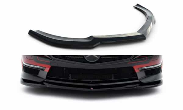 MAXTON DESIGN - Spojler pod predný nárazník V.2, Mercedes-Benz SL 63 AMG R231, Čierny lesk