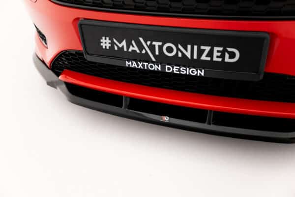 MAXTON DESIGN - Spojler pod predný nárazník V.3, Ford Focus ST-Line Mk3 Facelift, Čierny lesk – Obrázok 6