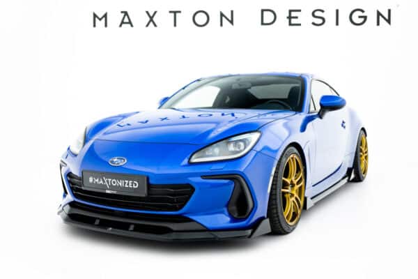 MAXTON DESIGN - Spojler pod predný nárazník V.3 Subaru BRZ Mk2, Čierny lesk – Obrázok 5