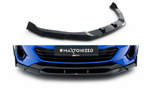 MAXTON DESIGN - Spojler pod predný nárazník V.3 Subaru BRZ Mk2, Čierny lesk