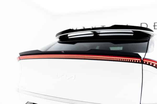 MAXTON DESIGN - Spodný spoiler kufra, Kia EV6 Mk1, Čierny lesk – Obrázok 2