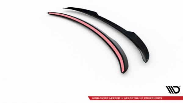 MAXTON DESIGN - Spodný spoiler kufra, Kia EV6 Mk1, Čierny lesk – Obrázok 3