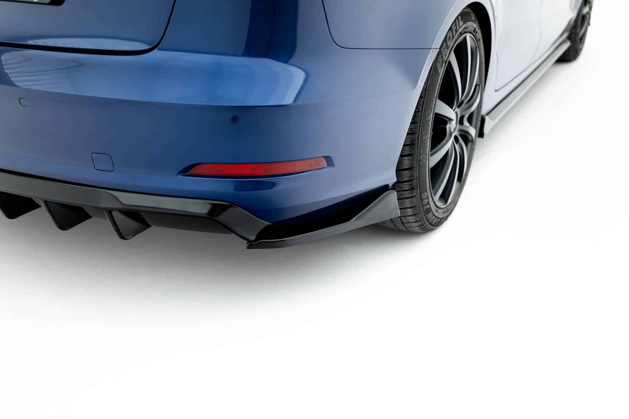 MAXTON DESIGN -Bočné spojlere zadného nárazníka Audi A3 Sedan 8V, Čierny lesk – Obrázok 6