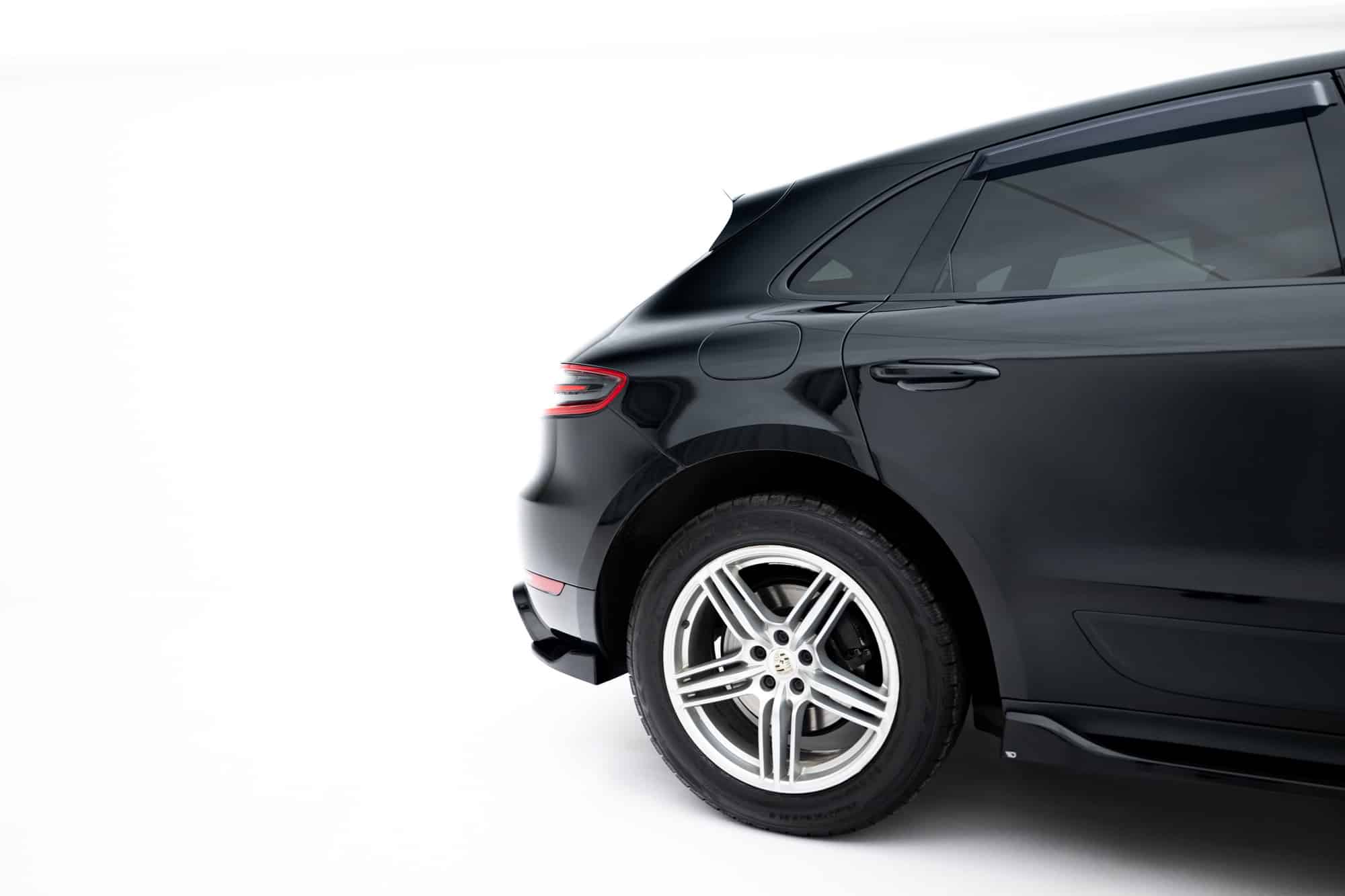 MAXTON DESIGN - Bočné difúzory zadného nárazníka V.2 , Porsche Macan Mk1, Čierny lesk – Obrázok 6