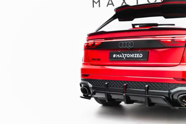 MAXTON DESIGN - Spojler pod zadný nárazník, Audi RSQ8 Mk1 Facelift, Čierny lesk – Obrázok 4