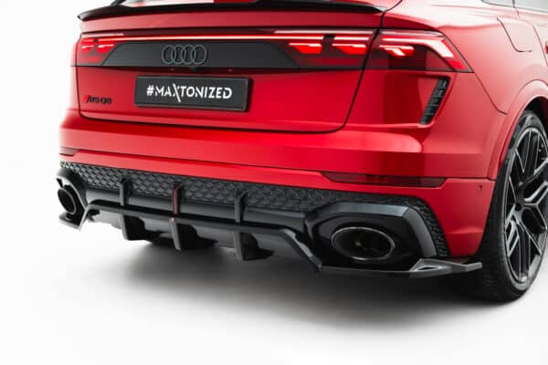 MAXTON DESIGN - Spojler pod zadný nárazník, Audi RSQ8 Mk1 Facelift, Čierny lesk – Obrázok 9