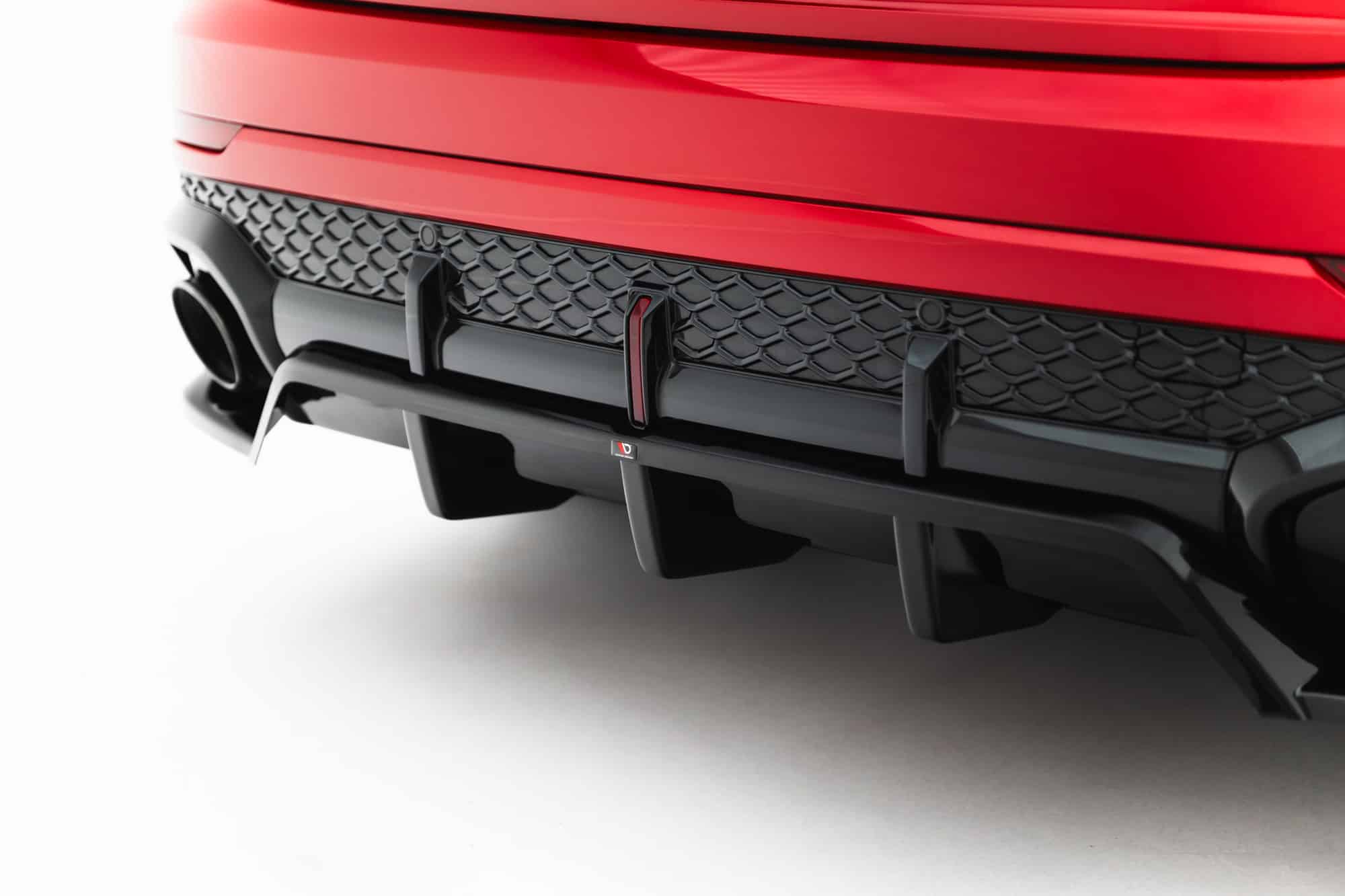 MAXTON DESIGN - Spojler pod zadný nárazník, Audi RSQ8 Mk1 Facelift, Čierny lesk – Obrázok 8