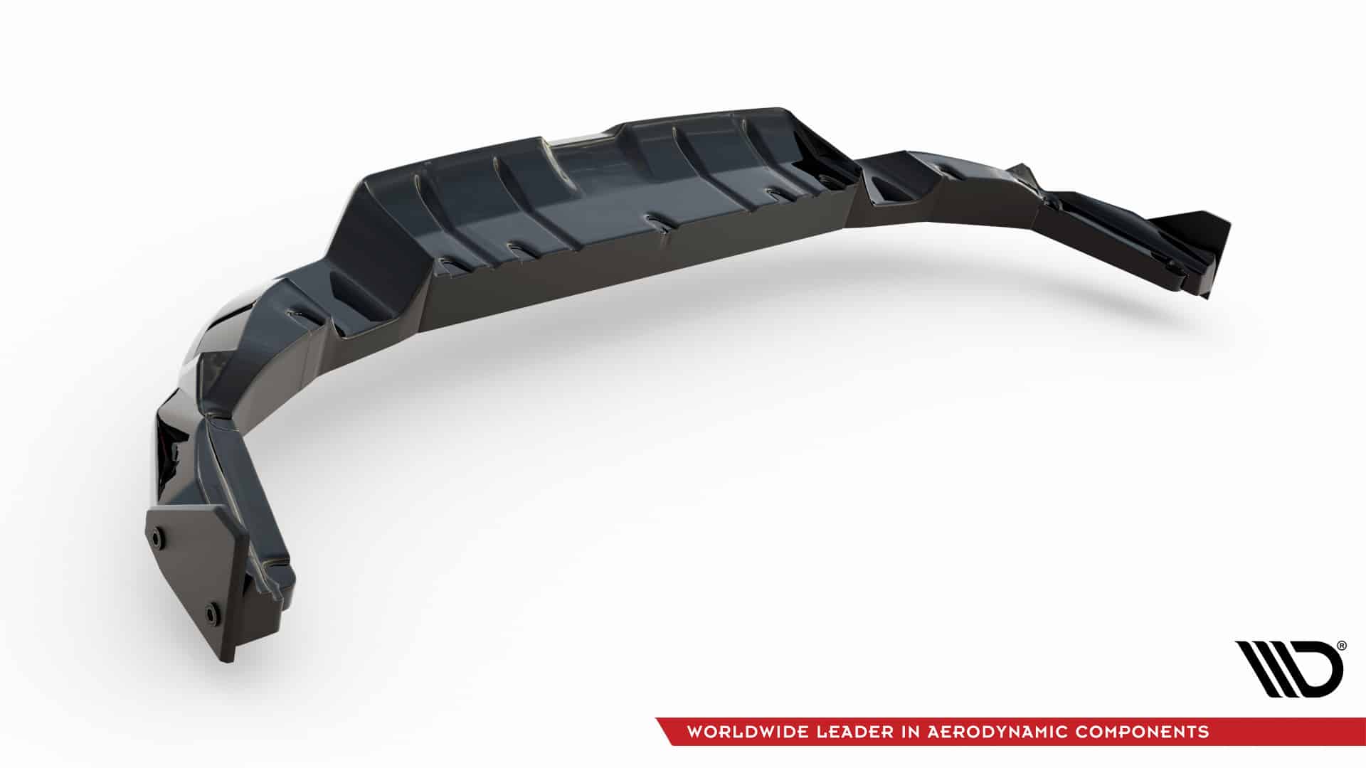 MAXTON DESIGN - Spojler pod zadný nárazník V.1 + Splitre Subaru BRZ Mk2, Čierny lesk – Obrázok 3