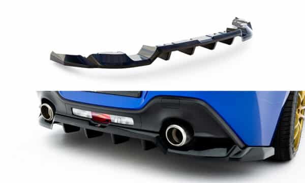 MAXTON DESIGN - Spojler pod zadný nárazník V.1 Subaru BRZ Mk2, Čierny lesk