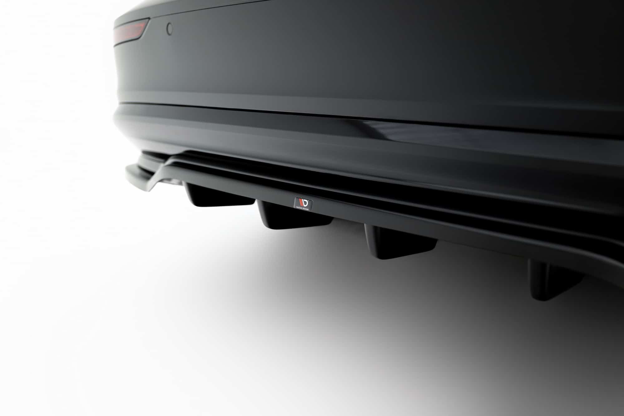MAXTON DESIGN - Spojler pod zadný nárazník, Volvo S60/V60 R-Design Mk3, Čierny lesk – Obrázok 6