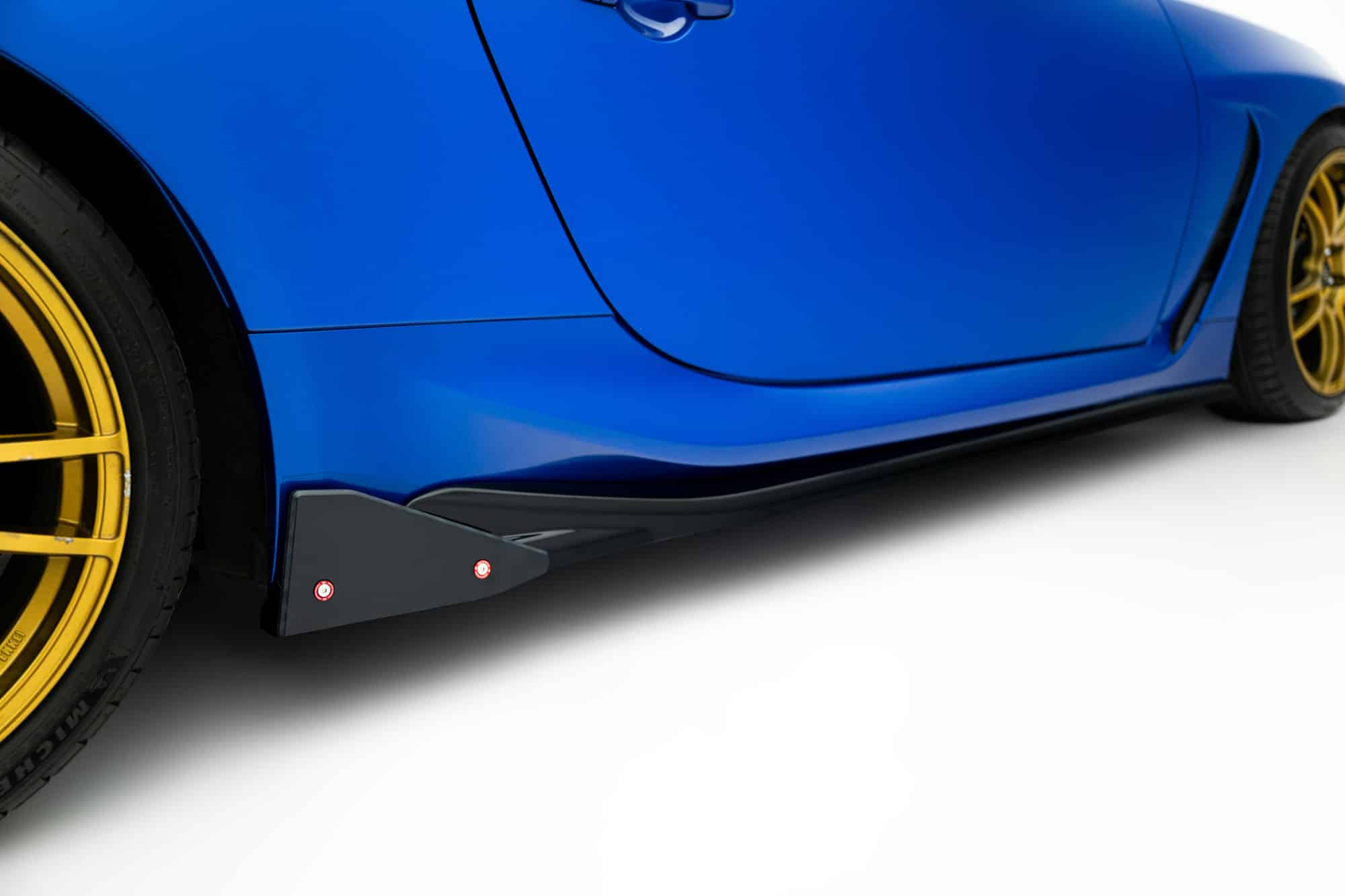 MAXTON DESIGN - Lišty pod bočné prahy V.1 + Splitre, Subaru BRZ Mk2, Čierny lesk – Obrázok 2