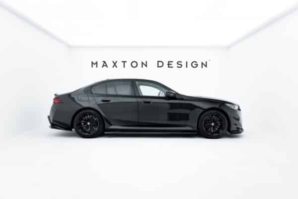MAXTON DESIGN - Lišty pod bočné prahy, vhodné pre BMW M5 Sedan / Touring G90, Čierny lesk – Obrázok 2