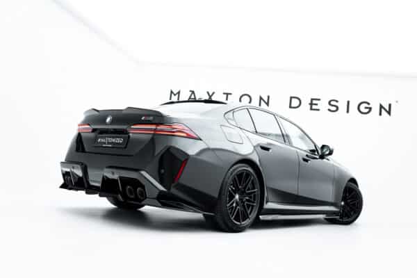 MAXTON DESIGN - Lišty pod bočné prahy, vhodné pre BMW M5 Sedan / Touring G90, Čierny lesk – Obrázok 6