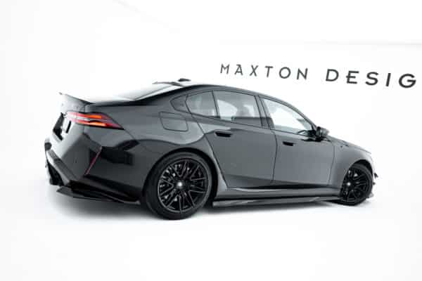 MAXTON DESIGN - Lišty pod bočné prahy, vhodné pre BMW M5 Sedan / Touring G90, Čierny lesk – Obrázok 5