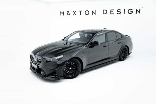 MAXTON DESIGN - Lišty pod bočné prahy, vhodné pre BMW M5 Sedan / Touring G90, Čierny lesk – Obrázok 10