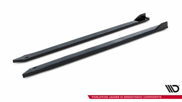 MAXTON DESIGN - Lišty pod bočné prahy V.2, Toyota GR Corolla Mk12, Čierny lesk – Obrázok 4